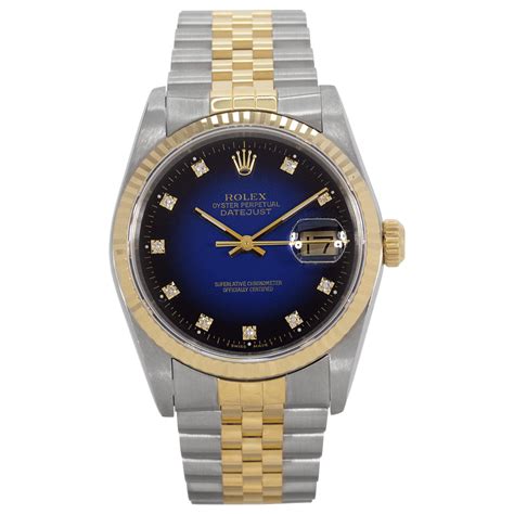 rolex oyster perpetual datejust blue face serial number 16233|Rolex Datejust 41 diamond numbers.